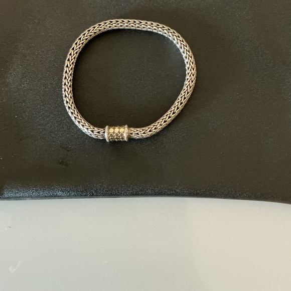 Vintage Sterling Silver wheat pattern bracelet Approximately “7 1/2.”